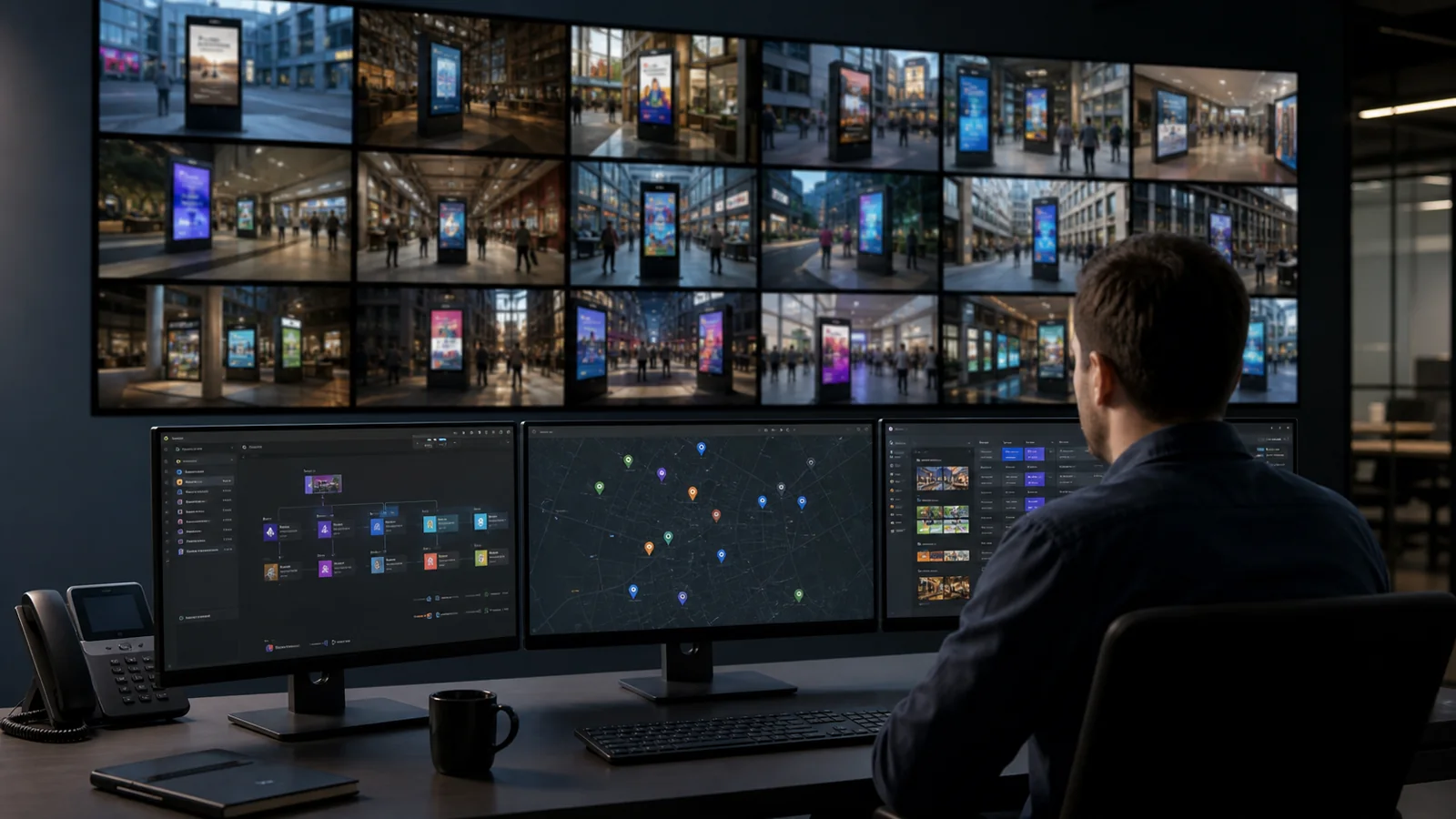 How to plan content for a multi-location digital signage network