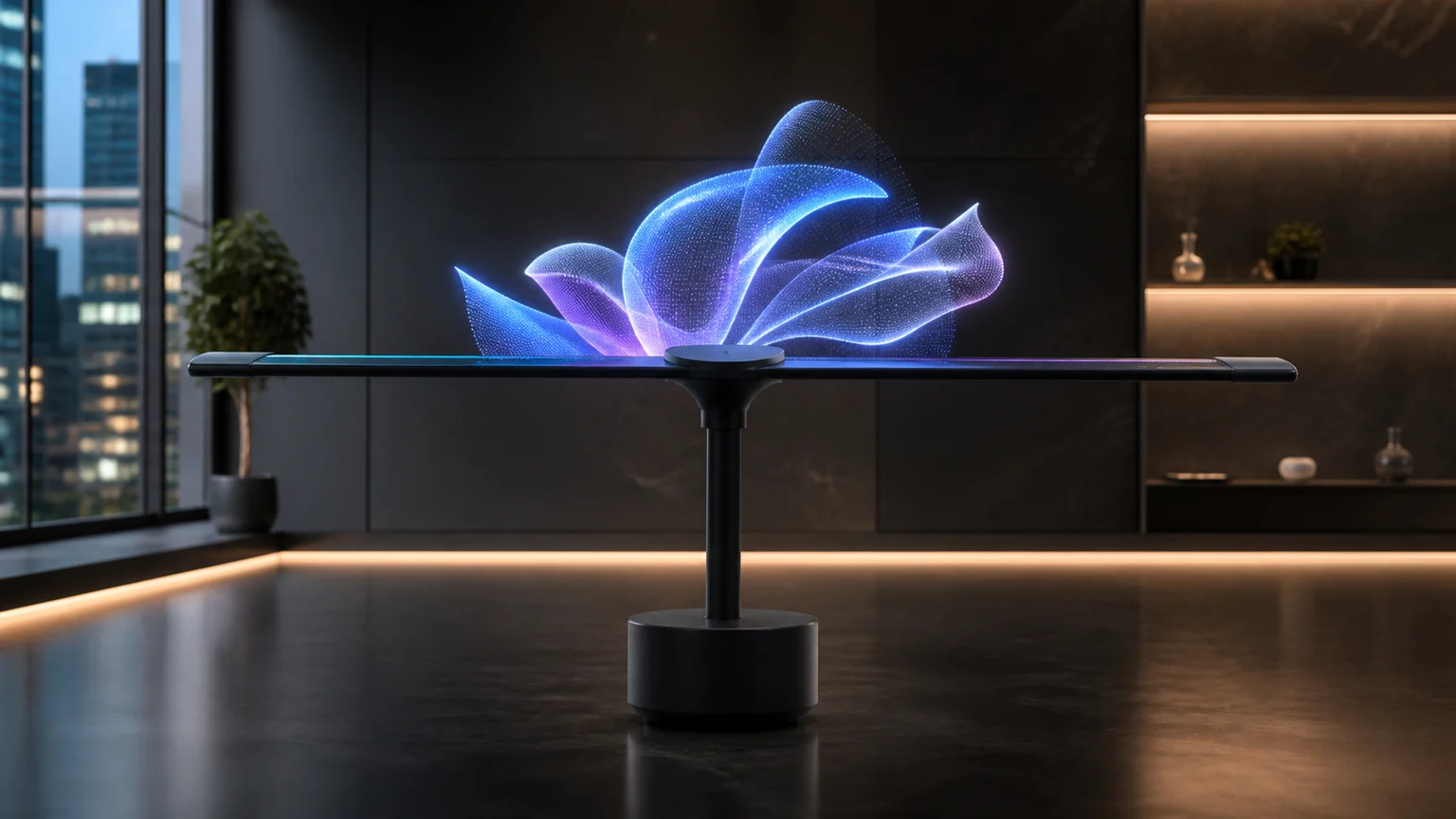 Expanded view of 3D Hologram Fans