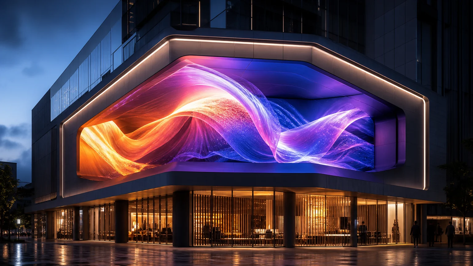Expanded view of 3D LED Displays