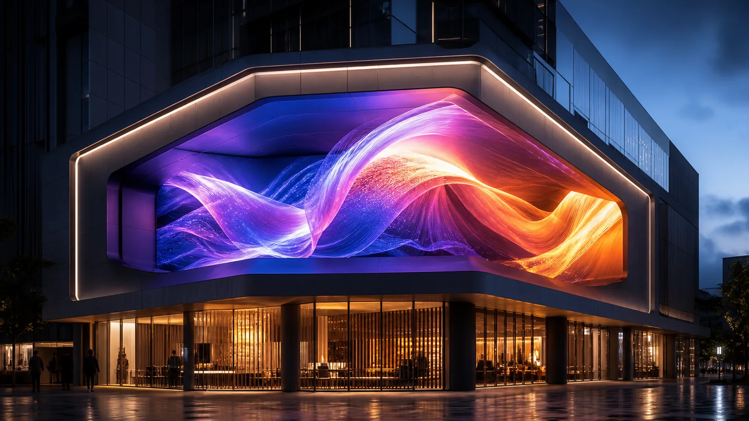3D LED Displays application examples