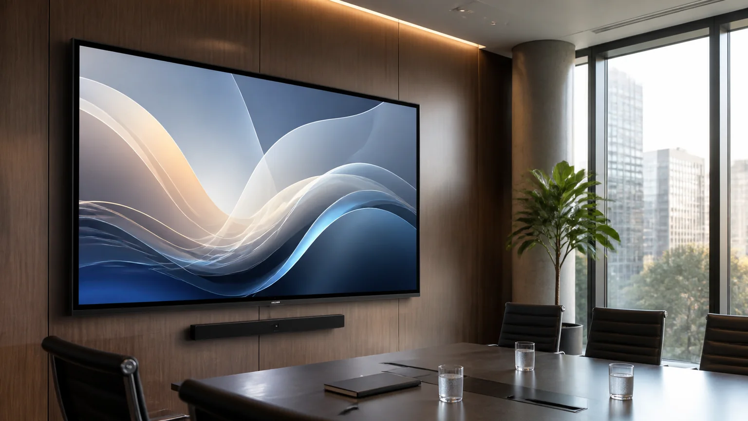 4K Large Format Commercial Displays application examples