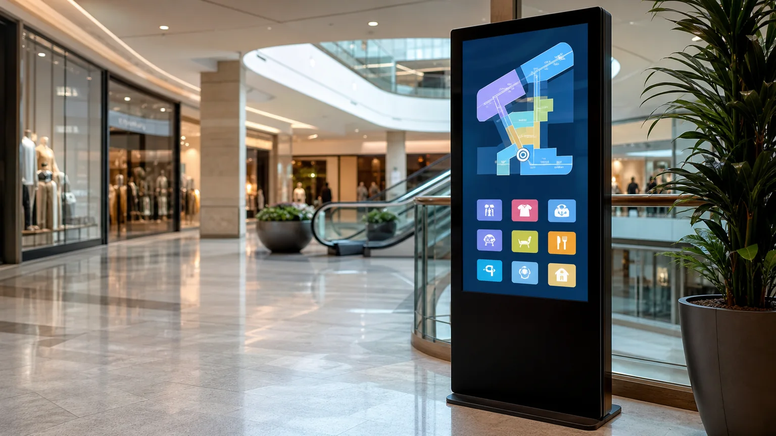 Android PCAP Touch Screen Kiosks application examples