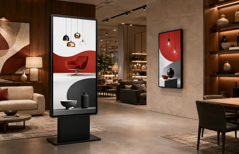 Digital LCD Advertising Displays product range