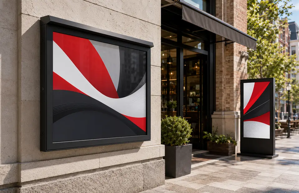 Outdoor Displays from Glonits