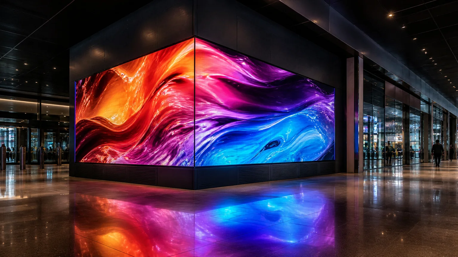 L-Shaped LED Displays application examples