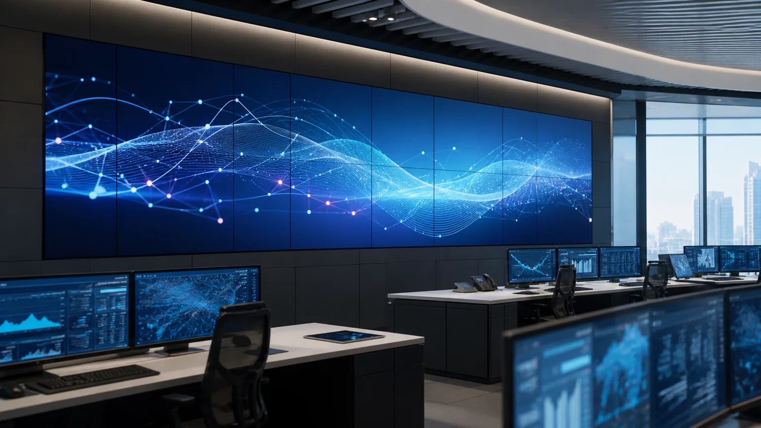 LCD Video Wall Displays application examples