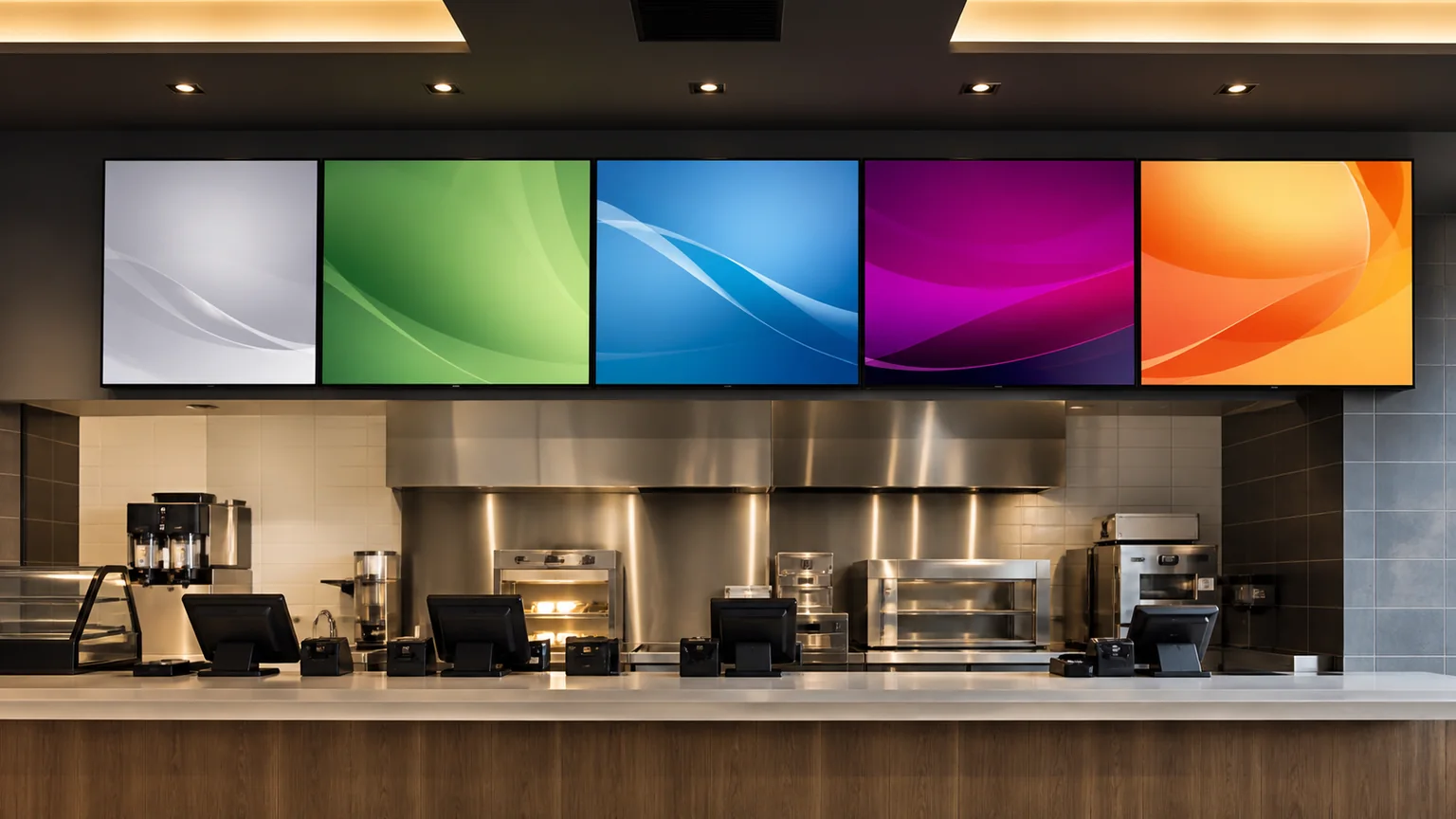Network Digital Menu Boards application examples