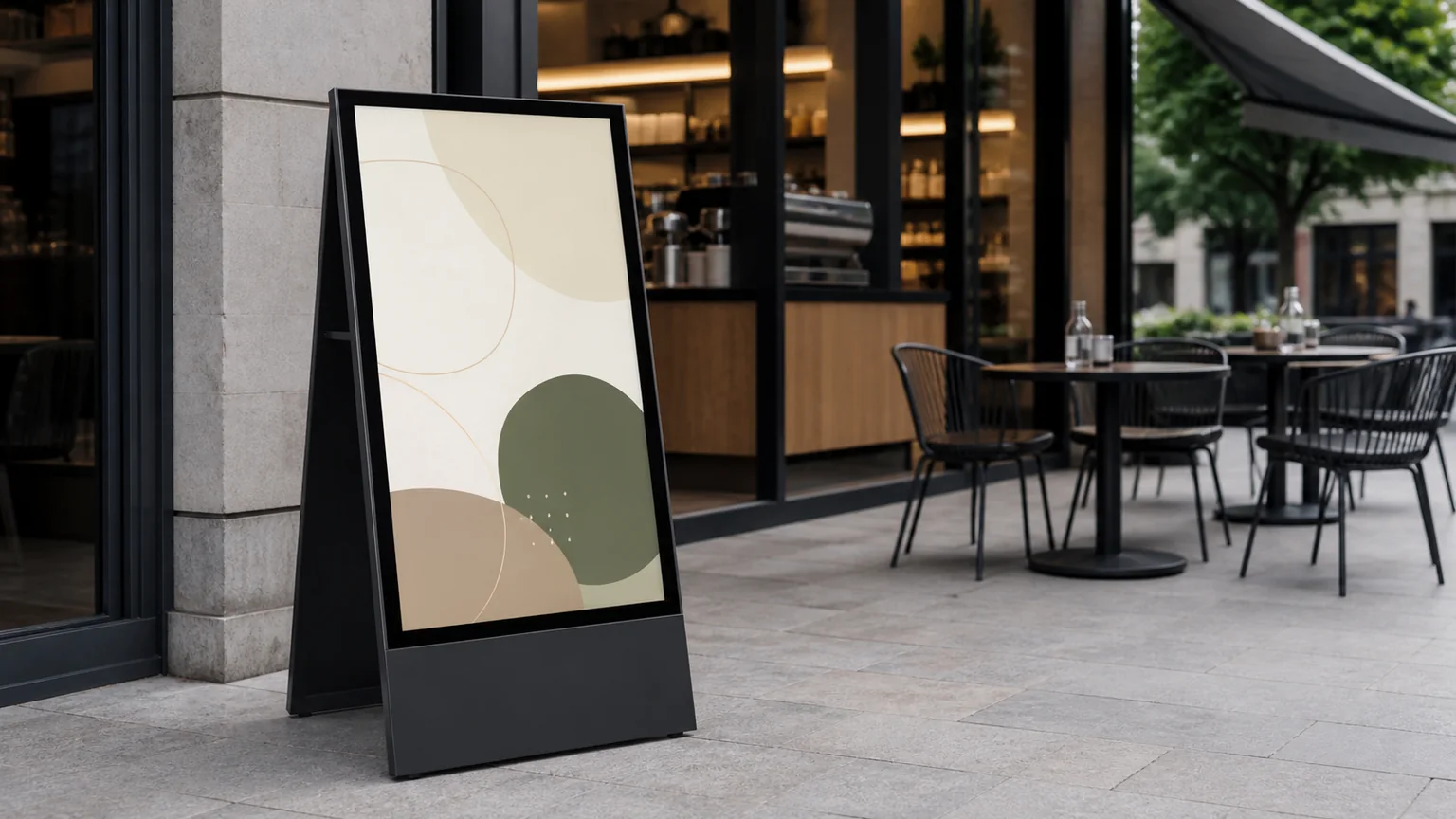 Outdoor Digital Android Battery A-Boards application examples