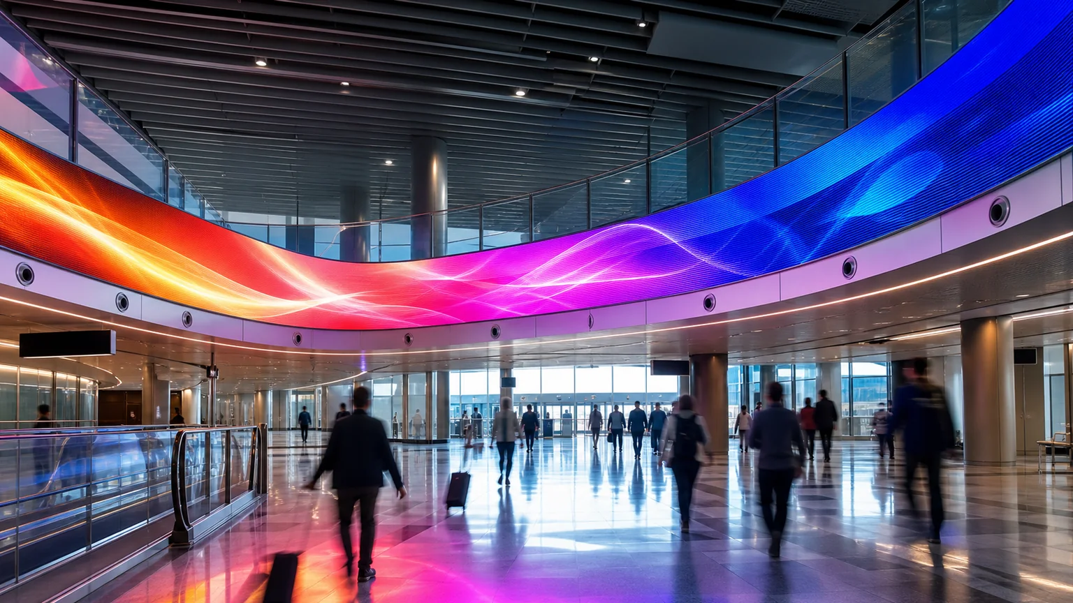 Stretched LED Displays application examples
